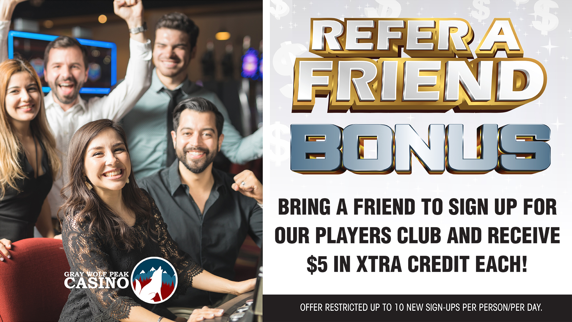 online casino referral bonus