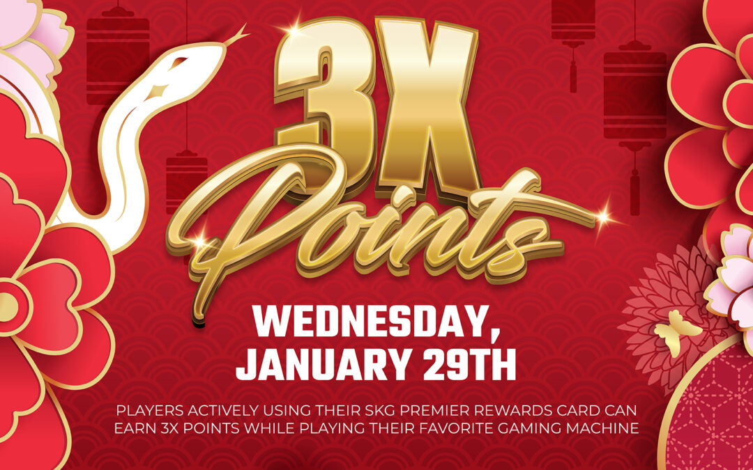 3X Points Chinese New Year