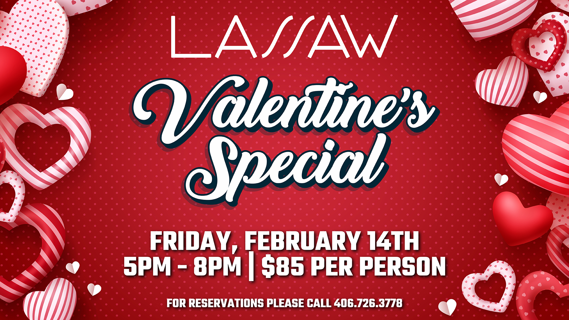 Evaro dining, Gray Wolf Peak Casino dining, Gray Wolf Peak Casino restaurant, Gray Wolf Peak Casino Valentines Day Dinner special. Gray Wolf Peak Casino Valentines Day special, Lassaw, Lassaw dining, dining near missoula, Valentine's Day dinner in Missoula, Valentine's Day dinner near Missoula, Valentine's Day dinner special Lassaw, Valentines Day Dinner Missoula Montana, Valentines Day Dinner Evaro Montana, Valentines Day Dinner Arlee Montana