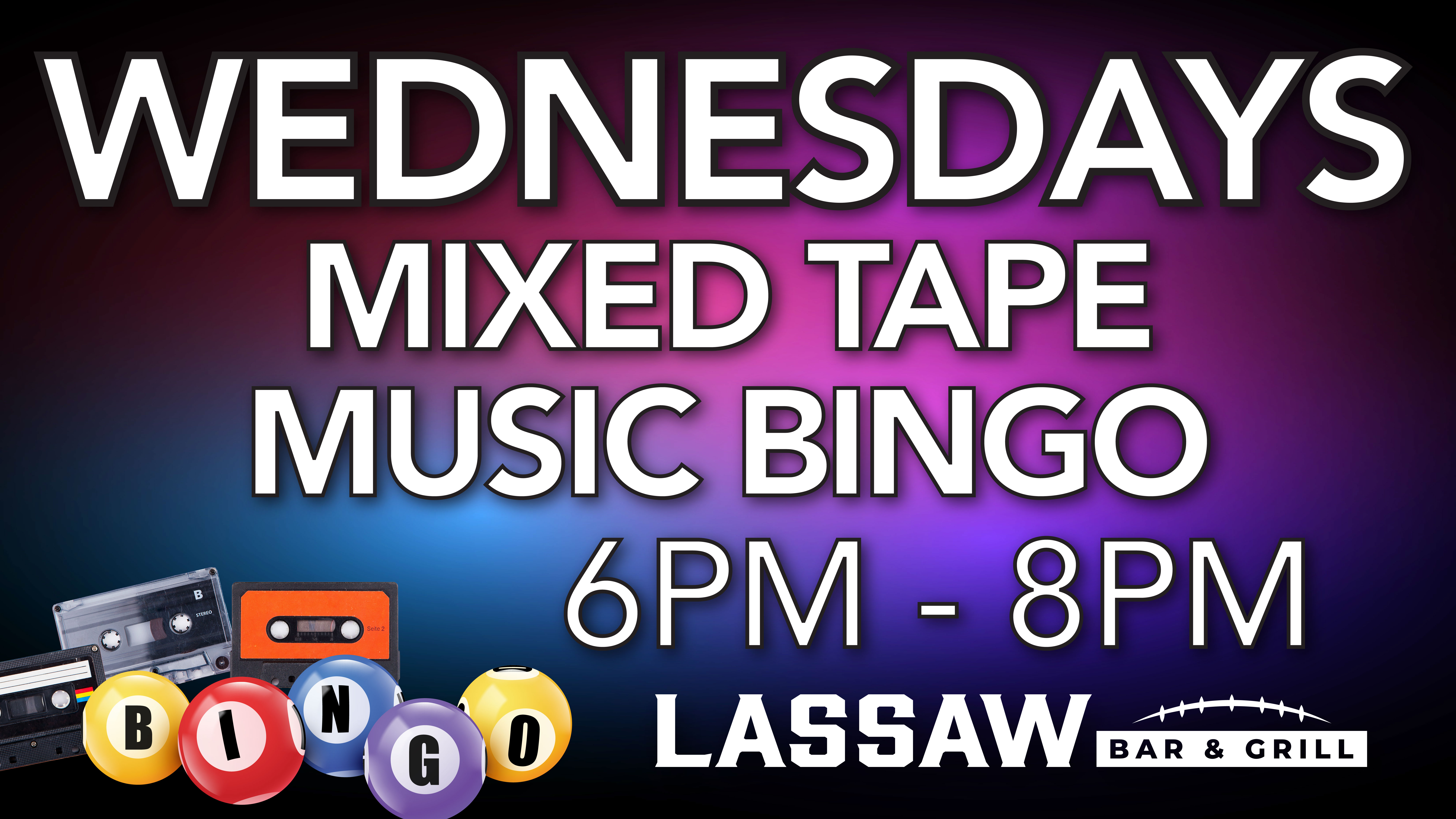 Mixed Tape Music Bingo