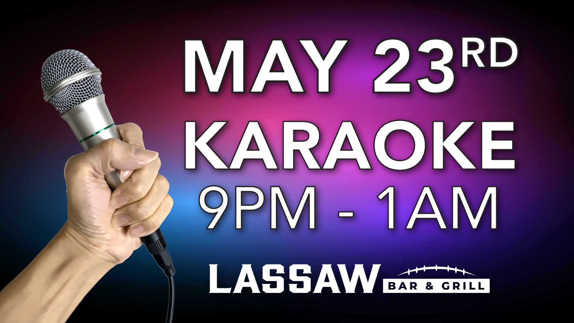 Karaoke, Karaoke Night, May Karaoke, gray wolf peak casino, gray wolf peak events, gray wolf events, karaoke at Lassaw, Lassaw events
