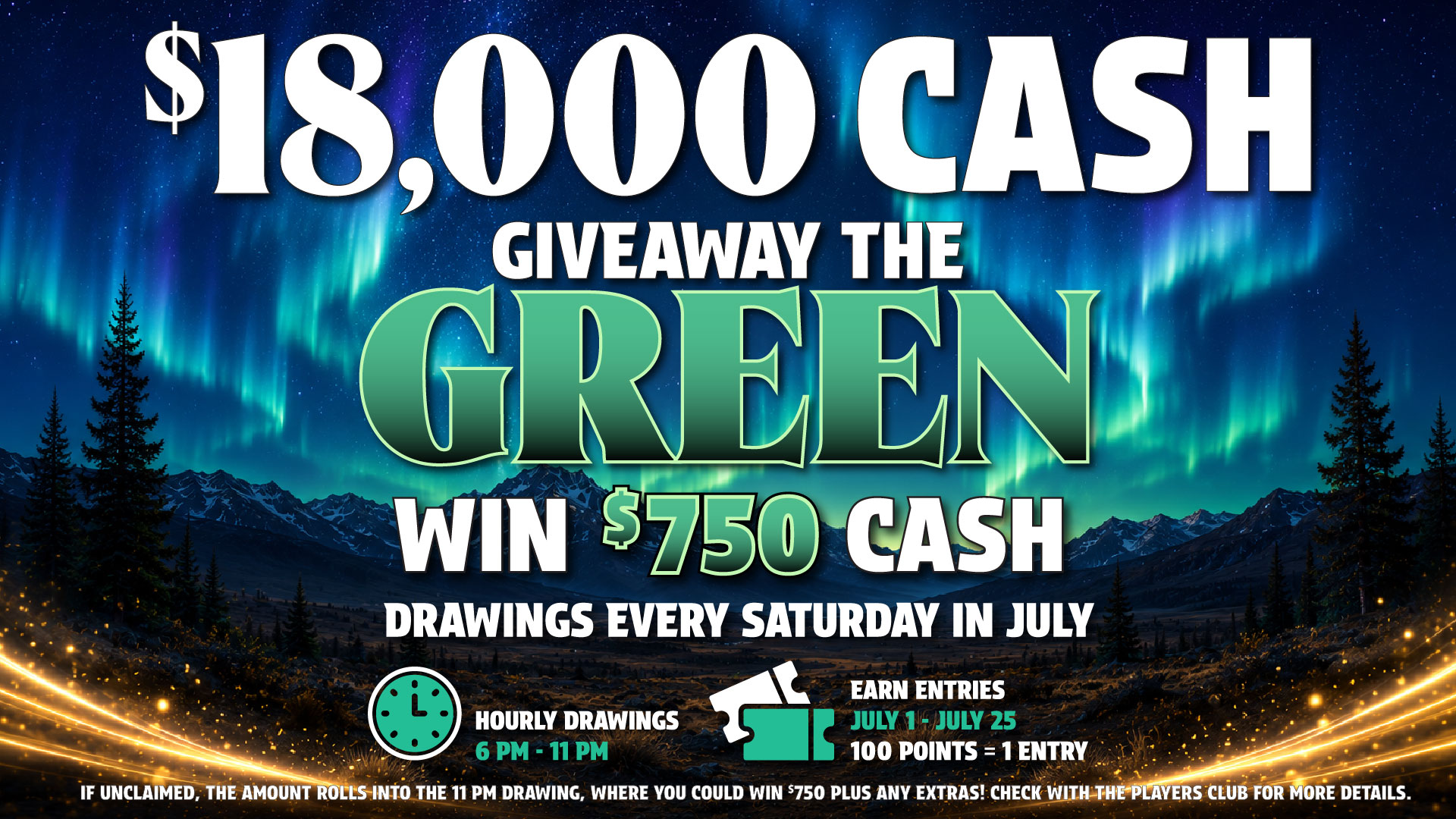 $18K Giveaway the Green Casino Promotion $18K Giveaway the Green Casino Promotion