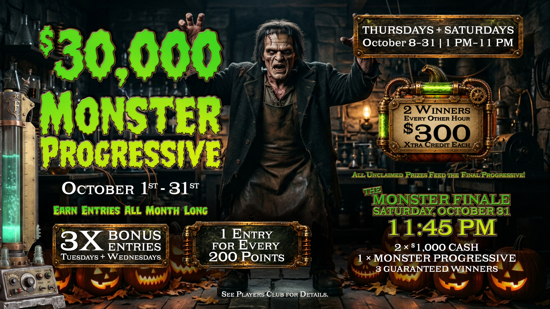 30K Monster Progressive