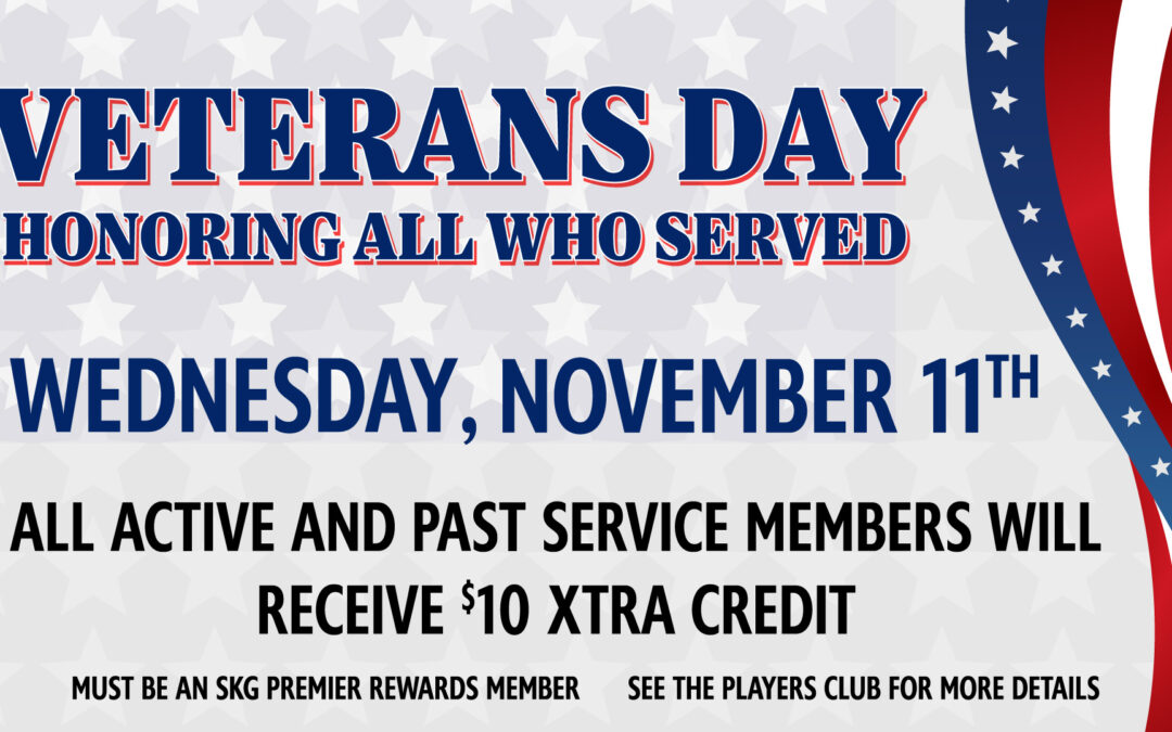 Veteran’s Day Xtra Credit